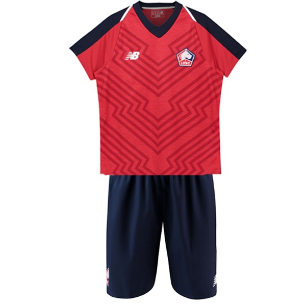 Camiseta Lille Replica Primera Ropa Niños 2018/19 Rojo